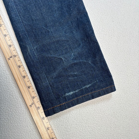 Naked & Famous Selvedge Skinny Guy Jeans Women's 28 (fits 29x33) Blue Japanese - Picture 9 of 16